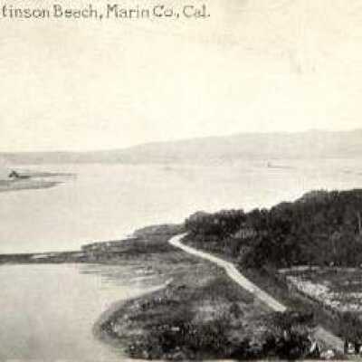 Bolinas Lagoon postcard