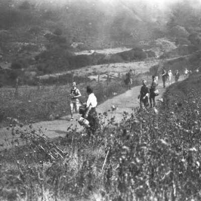 Runners on the Trail
