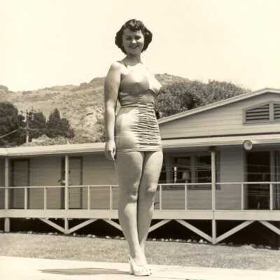 Bathing Beauty Contestant