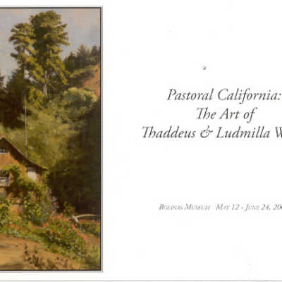 Thaddeus & Ludmilla Welch Show Invitation
