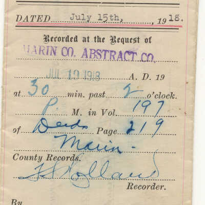 Mary F. DeCamp Deed