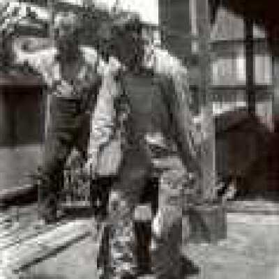 Two men on deck