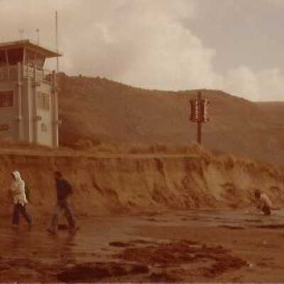 Stinson Beach Storm Erosion 1983