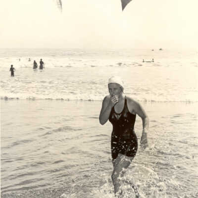 4th of July Female Swimmer
