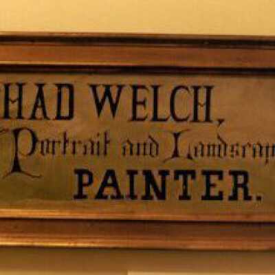Thad Welch Sign