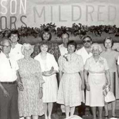 Stinson Honors Mildred Sadler