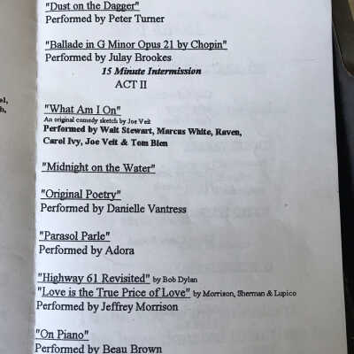 1996 Variety Show