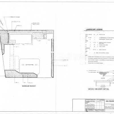 Chevron Station Landscape Plan