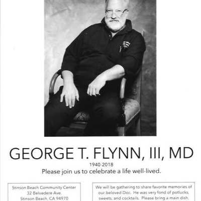 Announcement of Memorial for Dr. George Flynn