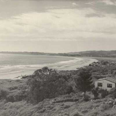 Smith house hillside view