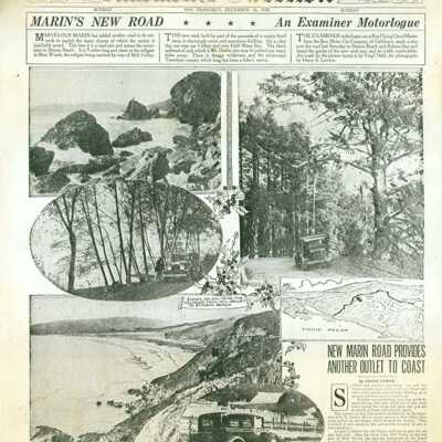 New Road to Stinson-SF Examiner 1928