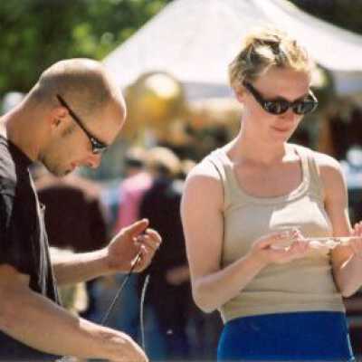 2003 Cuisine on The Green, Jenny DiPaulo and friend