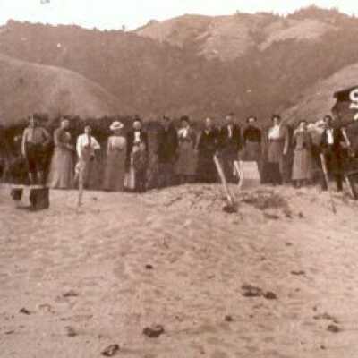People on the beach