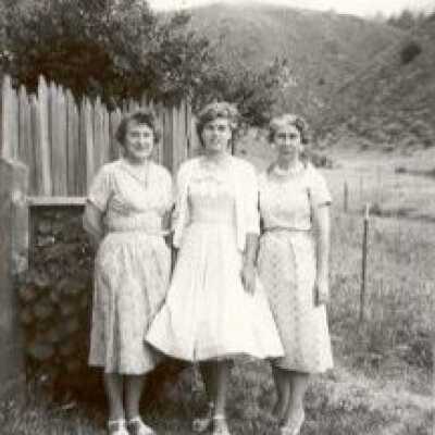 Louise Airey, Mildred Sadler and Jan McCready
