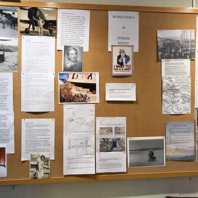WWII Library Exhibit