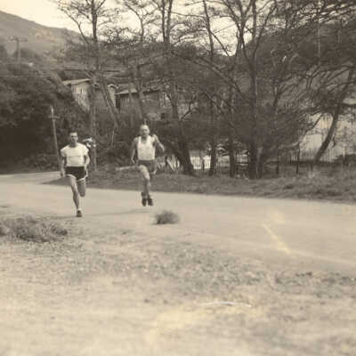 Practicing for Dipsea Race
