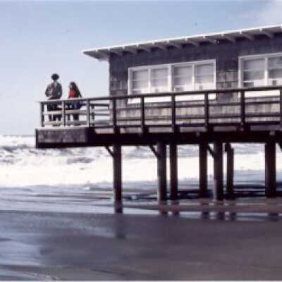 Watching the surf