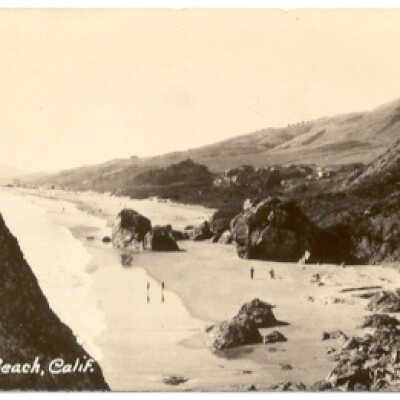 Beach on Bolinas Bay