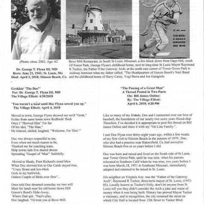 Homage to George Flynn