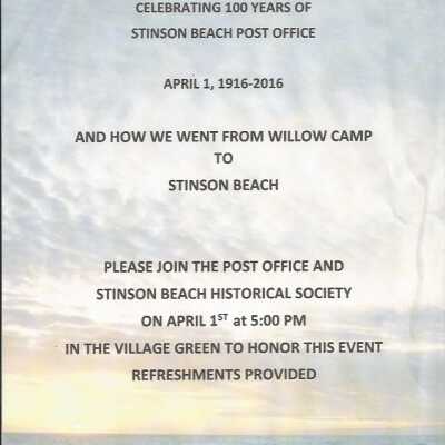 PO 100 Party Flyer