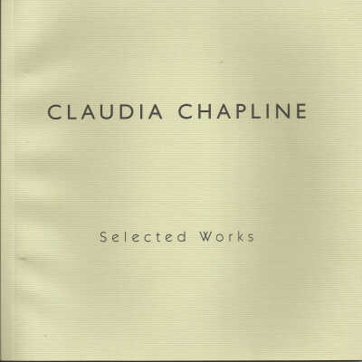 Claudia Chapline: Selected Works