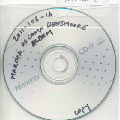 Martha DeCamp Densmoor CD