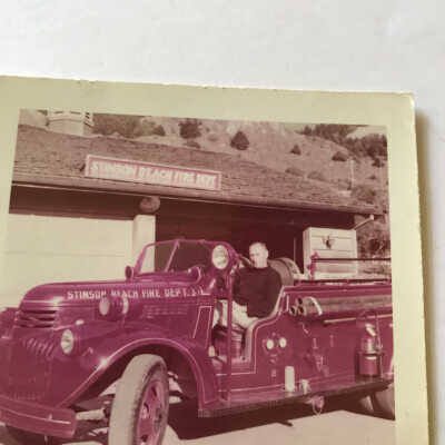 Bill Airey, Fire Chief, 1956