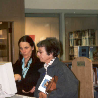 Kerry Livingston and Charlotte Irvine