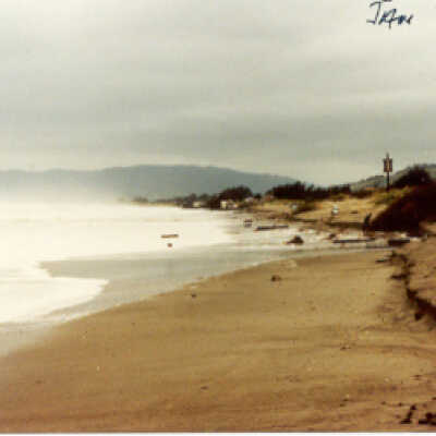 Public Beach after Storm