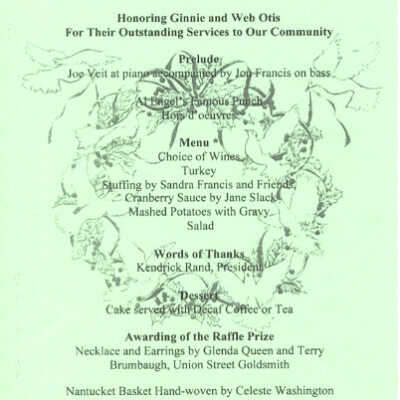 Luncheon Menu 12/8/2008