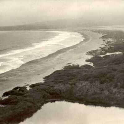 Poison Lake and the beach