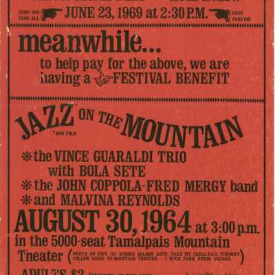Atheneum/Jazz on the Mountain Poster
