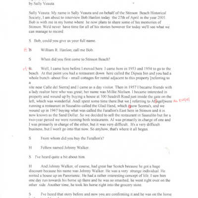Bob Hanlon Transcript
