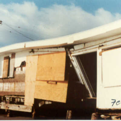 Damaged Beach House