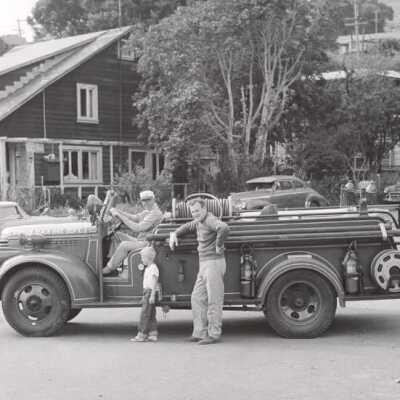 Stinson Beach Fire Department, 1954