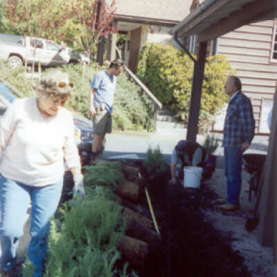 Planting Day at Community Center