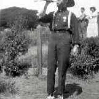 Fireman with Bugle