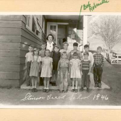 Stinson Beach School 1946