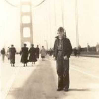 Robert Airey on Golden Gate Bridge