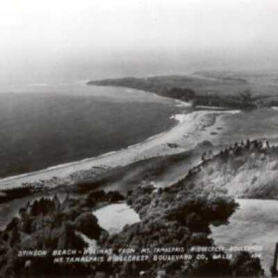 Panorama Bolinas Bay (postcard)