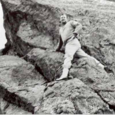 Man on the Rocks