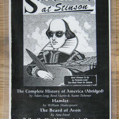Shakespeare @ Stinson, Hamlet