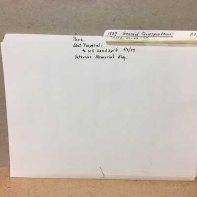 Progressive Club General Correspondence 1939