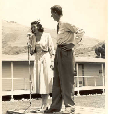 Officials at the Bathing Beauty contest