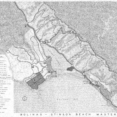 Bolinas- Stinson Beach Master Plan Circa 1965