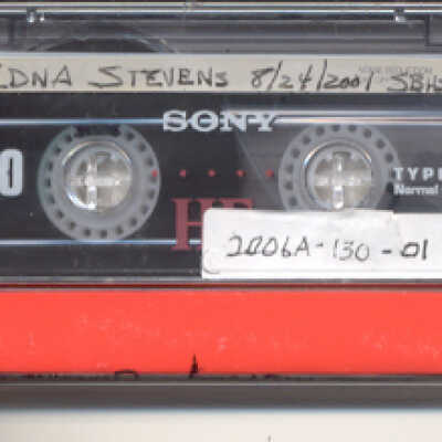 Oral History of Edna Stevens