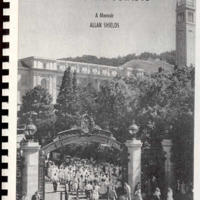 The Symposiasts, A Memoir