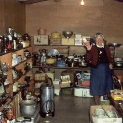 Rummage Sale 1982 Kitchen Dept.