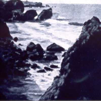 Seaside Rocks and Surf