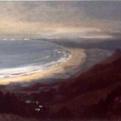 Bolinas Bay painting